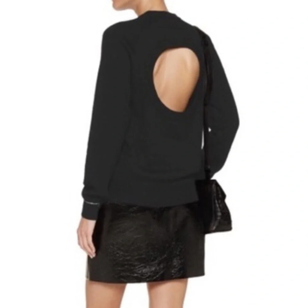 Alexander Wang T cutout back sweater, size small